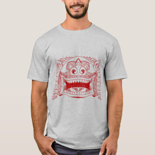 Rolig grinande ap-mäns grafisk t-shirt - Konstnärl