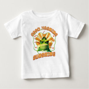 Rolig Grinig Kameleont Morgonhumor T Shirt