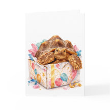 Rolig Grinig Vattenfärg Glad Födelsedagspresent Sk