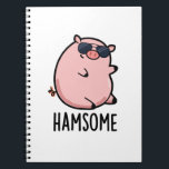 Rolig Gris Pun Med Snygging Pojk Ton  Anteckningsbok<br><div class="desc">Rolig Gris Pun Med Snygging Pojk Ton har en söt gris som ser riktigt cool och snygg ut i sina solglasögon. Perfekt skämtpresent till familj och vänner som älskar söta gris skämt.</div>