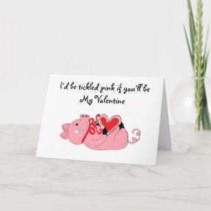 Rolig Grisvalentin Helgkort