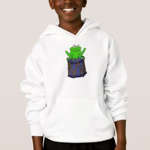 Rolig groda för AL på en trummaskjorta Tee Shirt