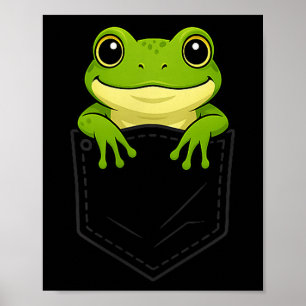 Rolig Groda Kikar I Cket Djurälskare Män Kvinnor  Poster