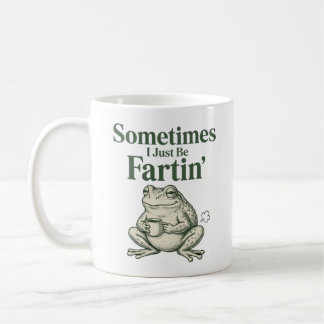 Rolig Groda Meme Kaffe Kaffemugg