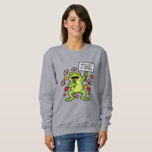 Rolig Groda Meme Satir – Förenade Konungariket T Shirt
