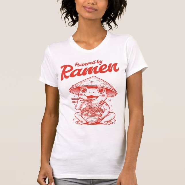 Rolig Groda Ramen Tröja Söt Kawaii Mat Puns (Framsida)