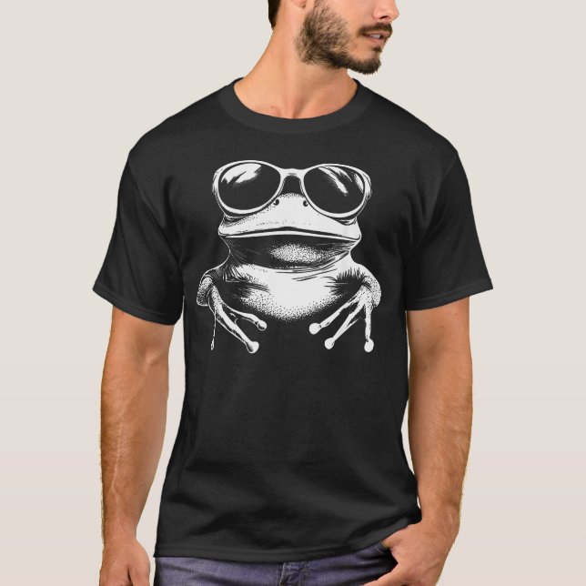 Rolig Groda T Shirt (Framsida)