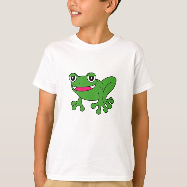 Rolig groda tee (Framsida)