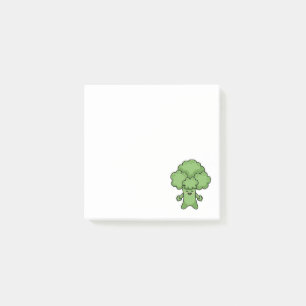 Rolig Grön Broccoli Post-it Block