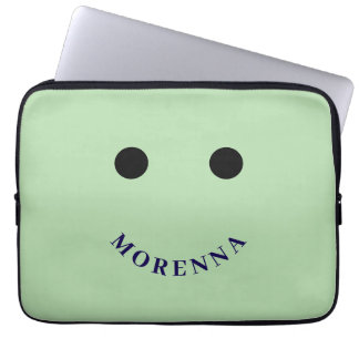 Rolig Grön Datorskydd Laptop Fodral