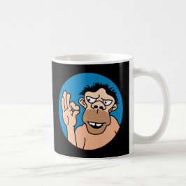 Rolig grottmankaffemugg kaffemugg