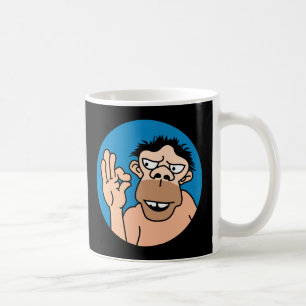 Rolig grottmankaffemugg kaffemugg