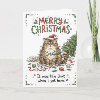 Rolig Grumpy Cat Jul – Det Var Så När Jag Kom Kort