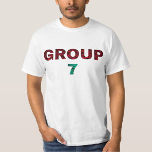 Rolig Grupp 7 Meme Tröja, Rollig Team 7 Grafik T Shirt