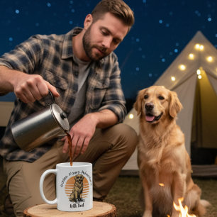 Rolig Guld/ Orange Lägg till foto Anpassa Kaffemugg