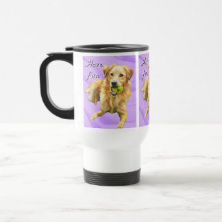 Rolig Guldhund Mugg