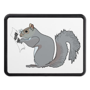 Rolig gullig karta för dragkroksskydd