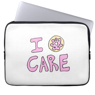 Rolig gullig munklaptop sleeve