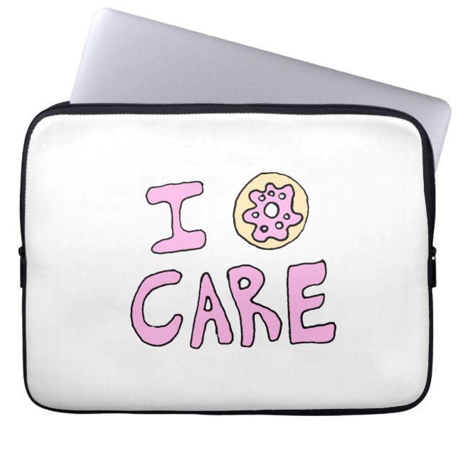 Rolig gullig munklaptop sleeve (Framsidan)