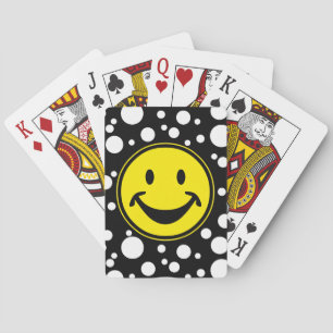 Rolig gult & pricker + din backg. & idéer casinokort