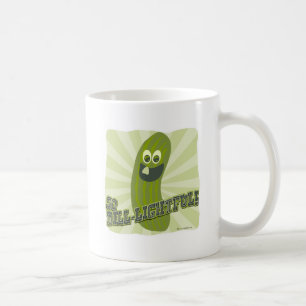Rolig Gurka-ljusnande Dill Kaffemugg
