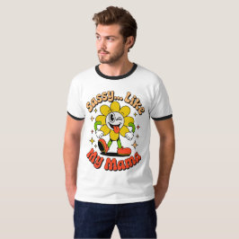 Rolig Gurkodrottning Nyckfull Royal Matglad Grå T- T Shirt