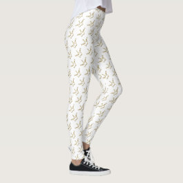 Rolig gyllene krona - lyx kunglig 1 leggings