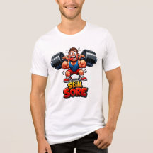 Rolig Gym Design - Tränings Meme -