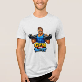 Rolig Gym Livsstil Konst – Träningshumor T Shirt