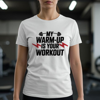 Rolig Gym Styrkelyft Sarkastisk Lifting Träning T Shirt