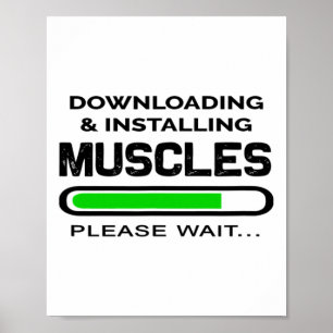 Rolig Gym Tröja För Träning Nedladdning Och Instal Poster