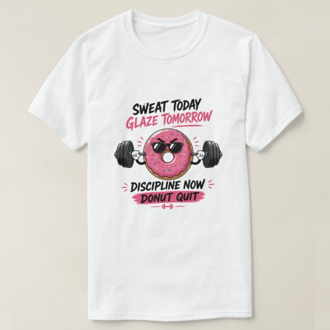 Rolig gymdesign  t shirt (Design framsida)