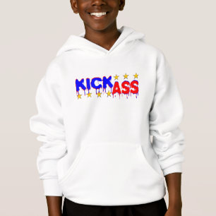 😁😜👍Rolig-Häftig Attityd Superbra Barn Hodie T Shirt