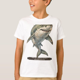 Rolig haj för barn t shirt