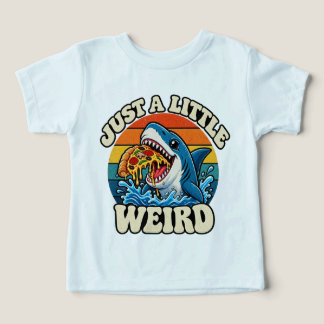 Rolig haj som äter pizza t shirt