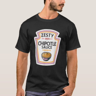rolig halloween 2025 present Zesty Chipotle sås DI T Shirt