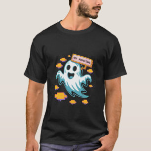 Rolig Halloween 404 Boo Hittades Inte Spöke T Shirt