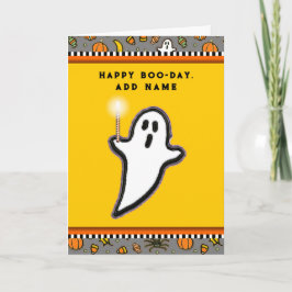 Rolig Halloween-födelsedag Kort