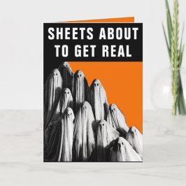 Rolig Halloween för vuxna Kort