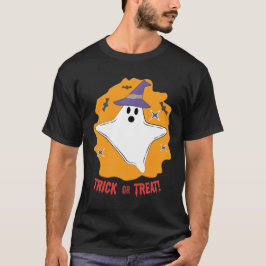 Rolig Halloween-ghost T Shirt