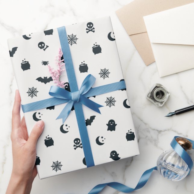 Rolig Halloween-inspirerad presentpapper (Gifting)