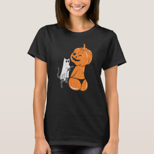 Rolig Halloween Jack-O-Lantern Pumpa i Bikini & T Shirt