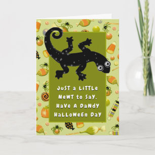 Rolig Halloween Kort