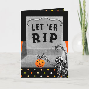 Rolig Halloween Kort