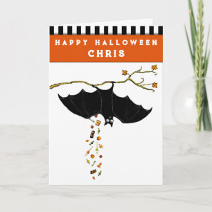 Rolig Halloween-kort Kort