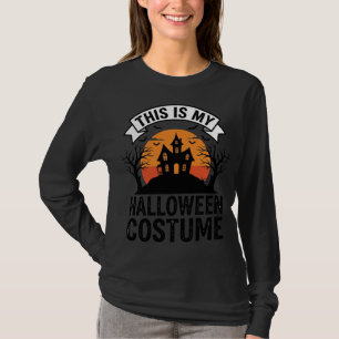 Rolig Halloween-kostym Spökhus Vintage T-shirt