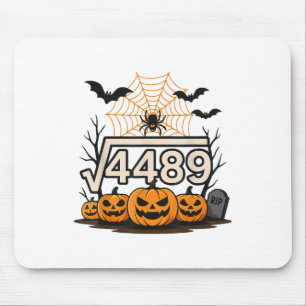 Rolig Halloween kvadratrot 4489 67 meme matte-teac Musmatta