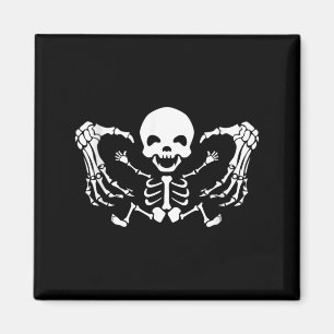 Rolig Halloween-meddelande om graviditet för bebis Magnet