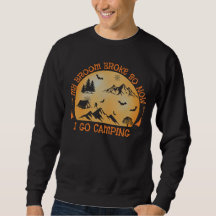 Rolig Halloween Min sopkvast gick sönder så nu går