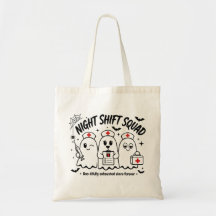 Rolig Halloween Nattarbetande Sjuksköterska Spöke